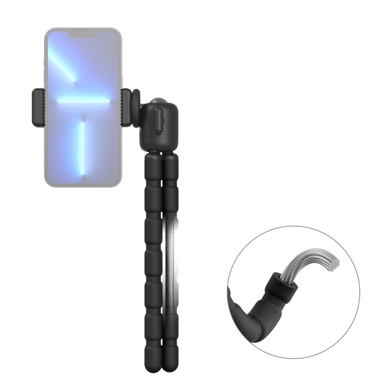 SmallRig-3905-VK-29-Kit-Trepied-Flexibil-Vlog-cu-Telecomanda-Wireless-Negru-5