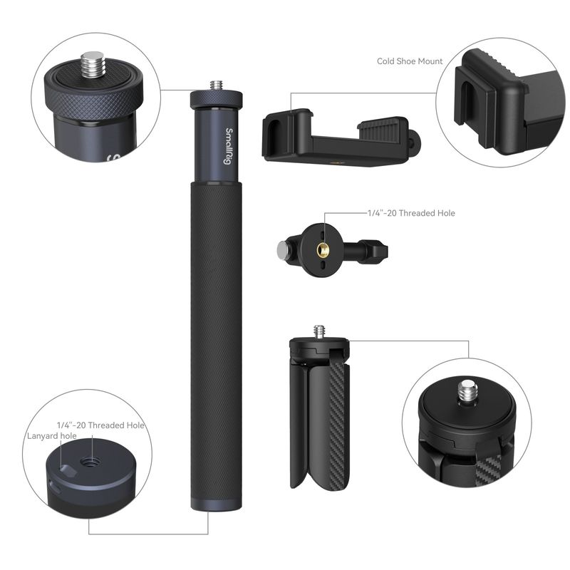 SmallRig4192SelfieStickpentruCameredeActiune