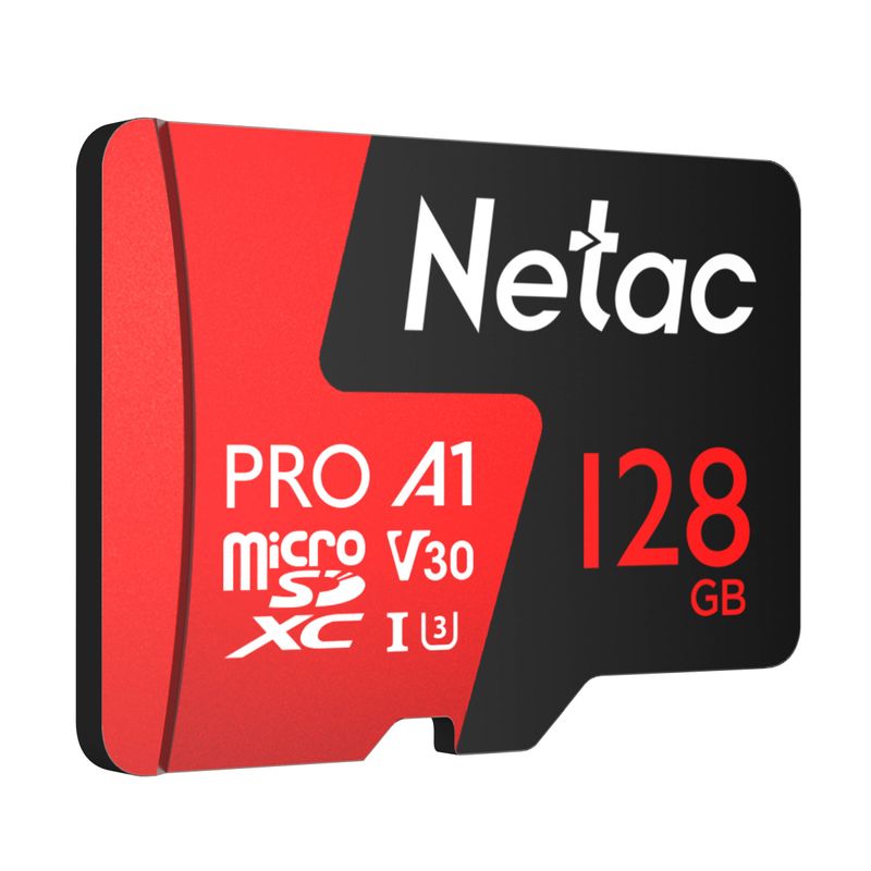 Netac-P500-Extreme-Pro-Card-de-Memorie-MicroSDXC-128GB-V30-A1-C10
