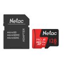 Netac P500 Extreme Pro Card de Memorie MicroSDXC 128GB V30/A1/C10