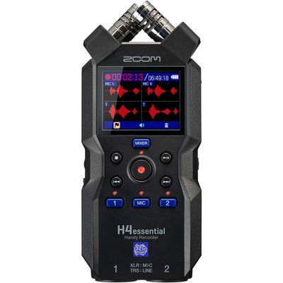 Zoom H4essential Recorder Audio Portabil 4 Canale 32-Bit Float XLR