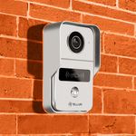 TellurVideointerfonSmartWiFi1080PFunctieDeschidereSoneriedeinteriorGri
