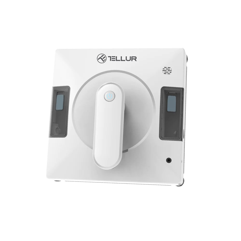 Tellur RWC02 Robot Curatare Geamuri Smart  WiFi  72W 2 Rezervoare Apa Anti-cadere Alb