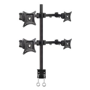 SBOX LCD-3524 Suport Birou 4 Monitoare 13-27 inch Negru