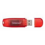 IntensoRainbowLineMemorieUSB128GBUSB20Rosu