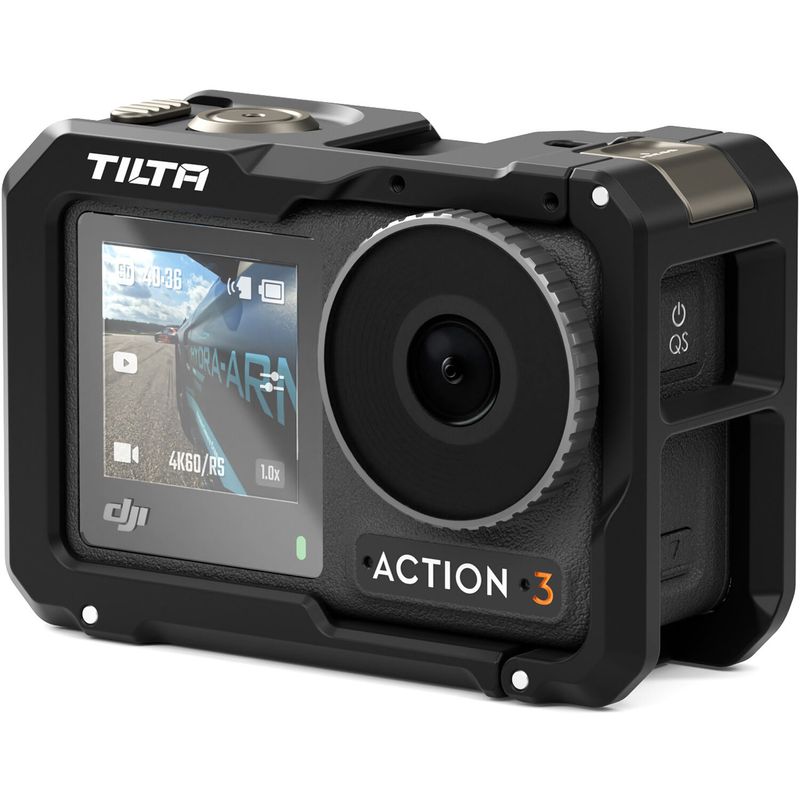 ilta-Kit-Basic-Camera-Cage-pentru-DJI-Osmo-Action-3-Negru
