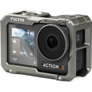 Tilta Kit Basic Camera Cage pentru DJI Osmo Action 3 Titanium Gray