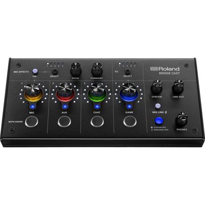 Roland Bridge Cast Interfata USB Gaming Streaming 4 Canale