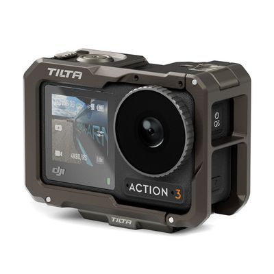 Tilta Kit Basic Camera Cage pentru DJI Osmo Action 3 Tactical Gray
