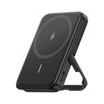 Anker322MagGoAcumulatorExternMagneticWireless5000mAhNegru