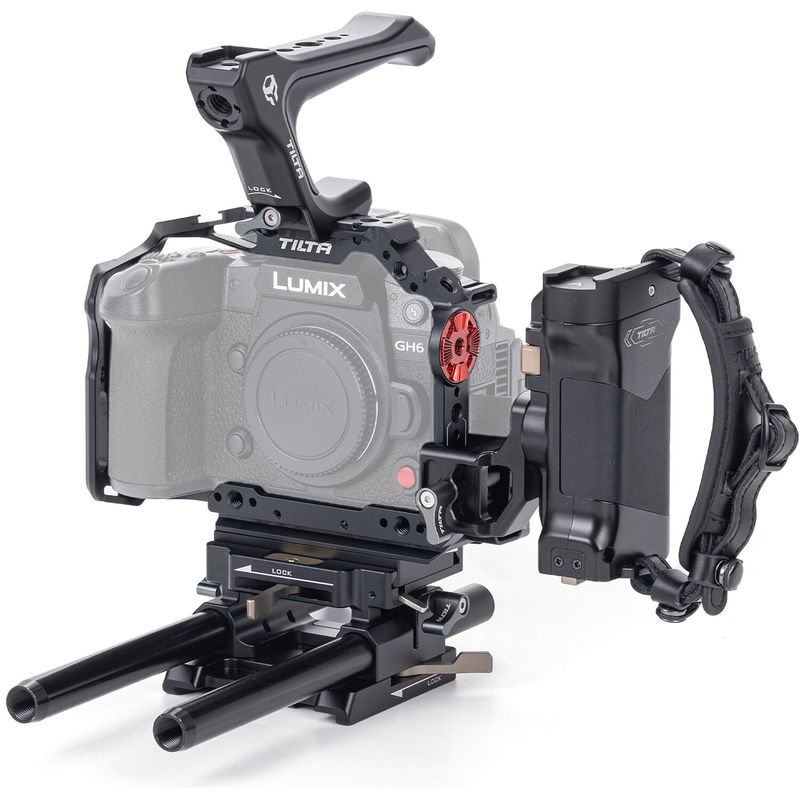 Tilta-Kit-Pro-Camera-Cage-pentru-Panasonic-GH6-Negru