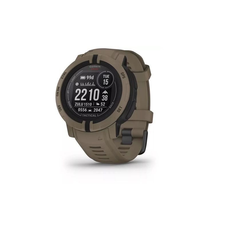 Garmin-Instinct-2-Smartwatch-45mm-Solar-Tactical-Edition-Coyote-Tan