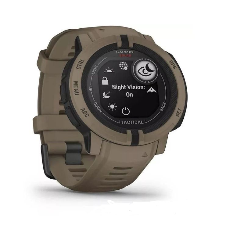 Garmin-Instinct-2-Smartwatch-45mm-Solar-Tactical-Edition-Coyote-Tan-2