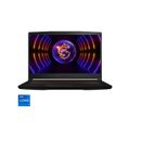 MSI Laptop Gaming Thin GF63 12UCX procesor Intel® Core™ i7-12650H pana la 5.0 GHz  15" Full HD No OS Negru