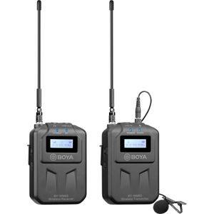 Resigilat: Boya BY-WM6S Linie Wireless UHF cu Microfon Lavaliera - RS125052760-1