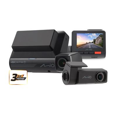 MIO MiVue 955WD Camera Video Auto Duala 4K/2.5K HDR Wi-Fi GPS