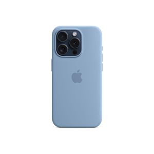 Apple Husa din Silicon cu MagSafe pentru iPhone 15 Pro Winter Blue