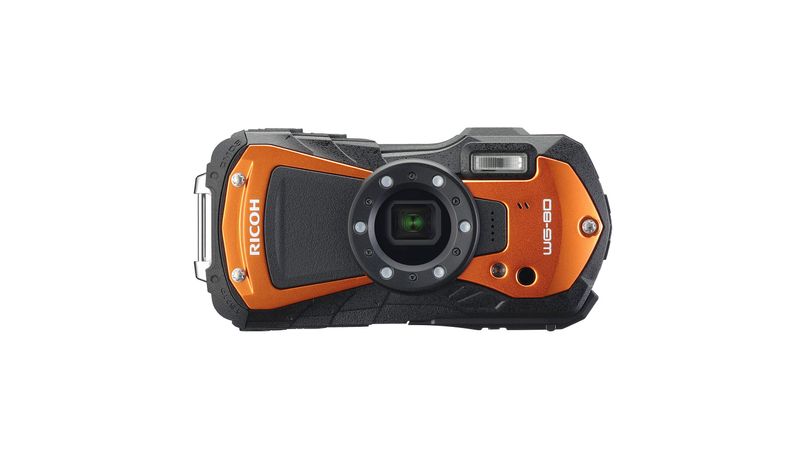 Ricoh WG-80 Aparat Foto Compact Subacvatic 16MP Portocaliu-F64.ro