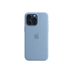 Apple Husa din Silicon cu MagSafe pentru iPhone 15 Pro Max Winter Blue