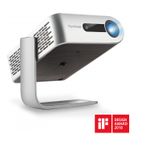 ViewsonicM1VideoproiectorLEDWVGA250lumeniBoxeHarmanKardonHDMIGri