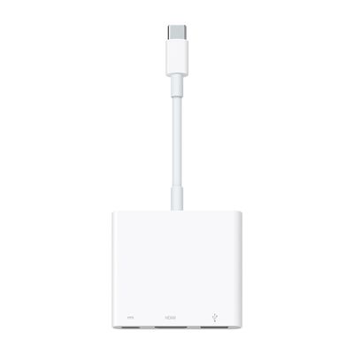 Apple Adaptor de la USB-C la Digital AV  Multiport Alb