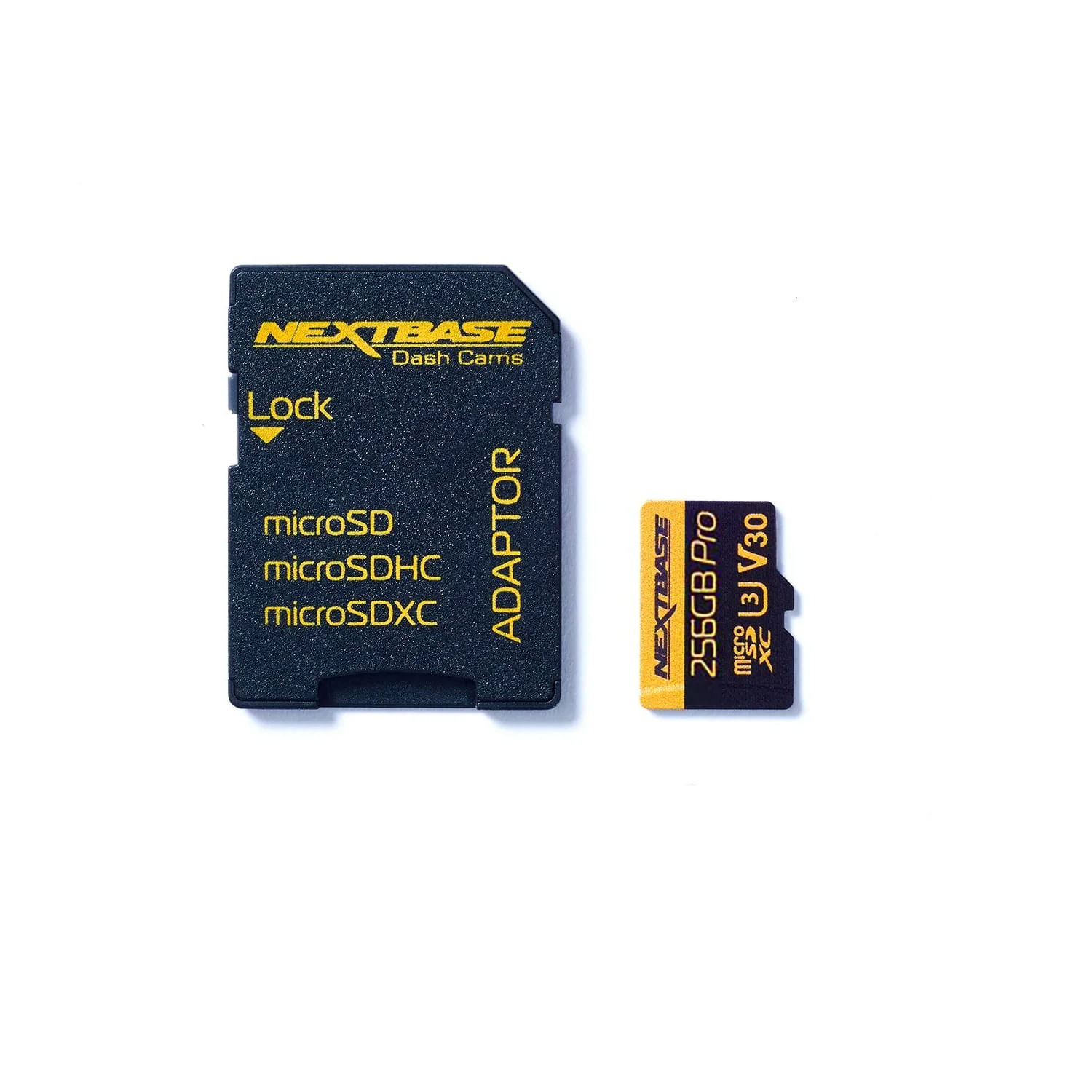 NEXTBASE NBDVRS2SD256GBU3 Card de memorie microSDXC 256GB 100MB/s U3 V30 cu Adaptor