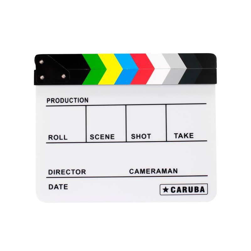 Caruba-Clacheta-Cinematica-Profesionala-Alb-Color-3