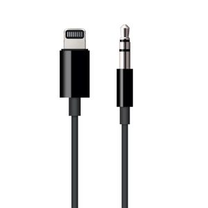 Apple Cablu Lightning la 3.5mm Audio Negru