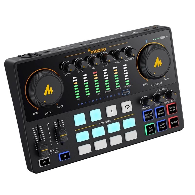 MAONO-AME2-Consola-Portabila-Live-Streaming-Podcast-1
