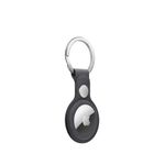 AppleAirTagFineWovenKeyRingBrelocNegru
