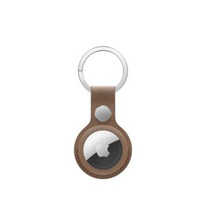 Apple AirTag FineWoven Key Ring Breloc Taupe