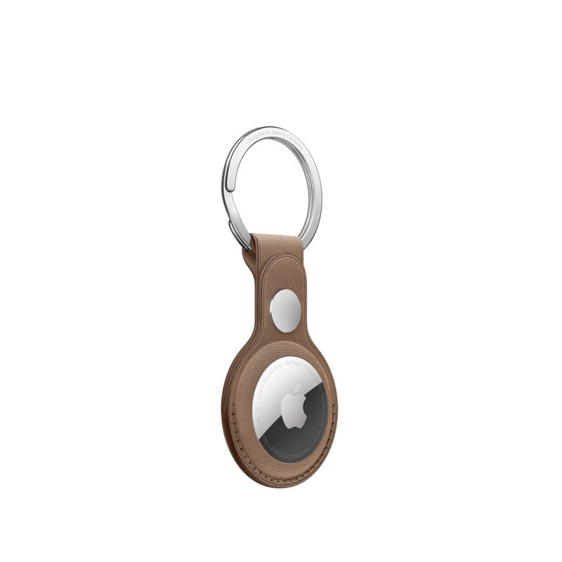 Apple-AirTag-FineWoven-Key-Ring-Breloc-Taupe-3