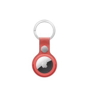 Apple AirTag FineWoven Key Ring Breloc Coral