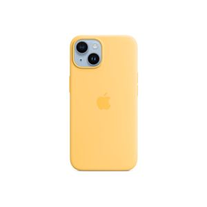 Apple Husa din Silicon cu MagSafe pentru iPhone 14 Sunglow