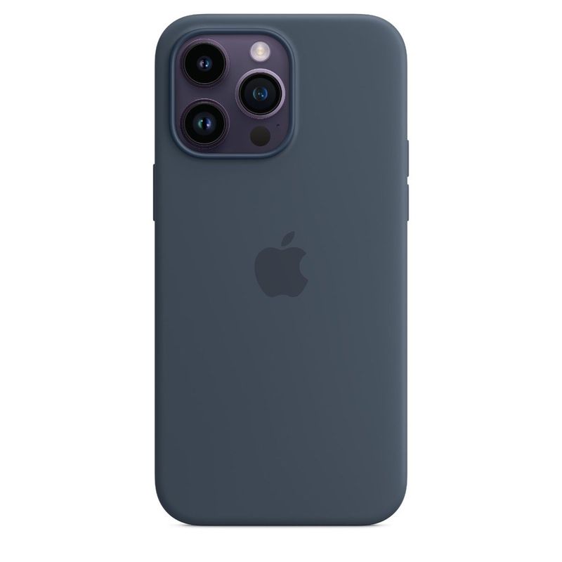 Apple-Husa-din-Silicon-cu-MagSafe-pentru-iPhone-14-Pro-Storm-Blue