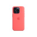 Apple Husa din Silicon cu MagSafe pentru iPhone 15 Pro Guava