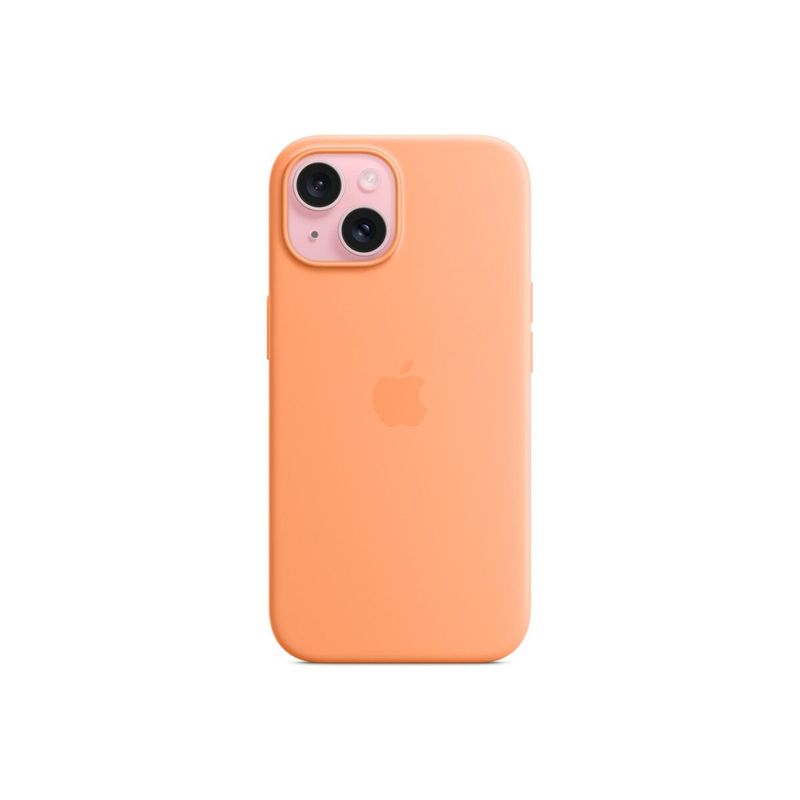 Apple-Husa-din-Silicon-cu-MagSafe-pentru-iPhone-15-Orange-Sorbet