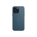 Apple Husa FineWoven cu MagSafe pentru iPhone 15 Pro Max Pacific Blue