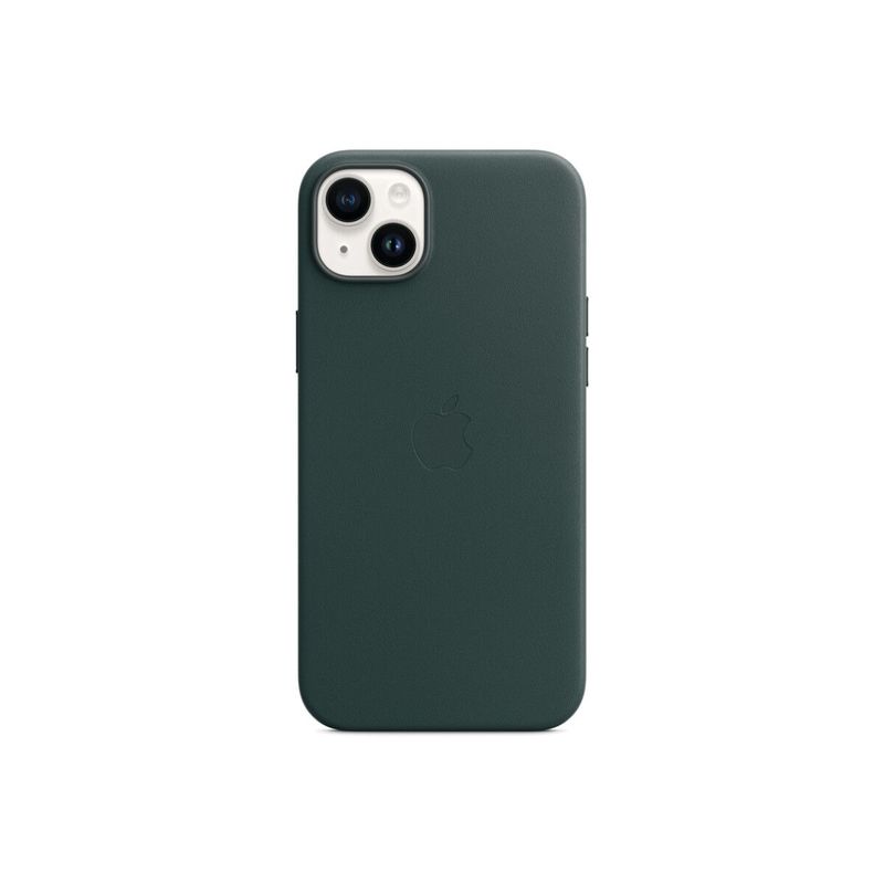 AppleHusadinPielecuMagSafepentruiPhone14ForestGreen
