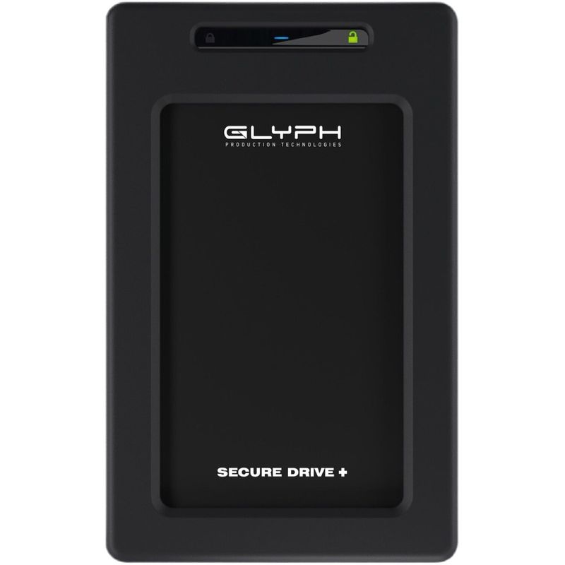 GlyphSecureDriveHDDCriptatcuBluetooth1TBUSB32Gen1USBCCompatibilThunderbolt