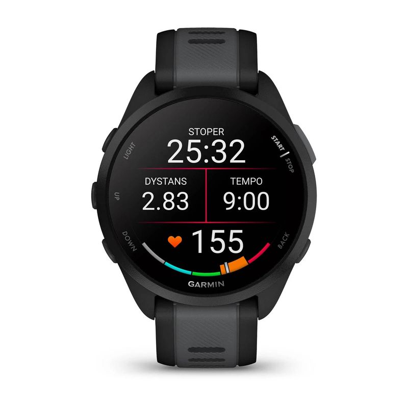 GarminForerunner165GPSSmartwatchNegruGri