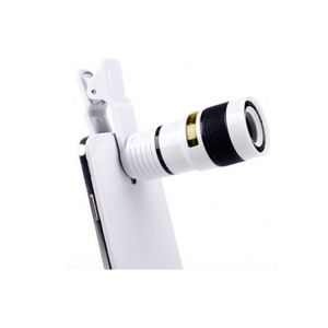 Resigilat: Teleobiectiv Zoom 8x pentru telefon- alb - RS125022664-2