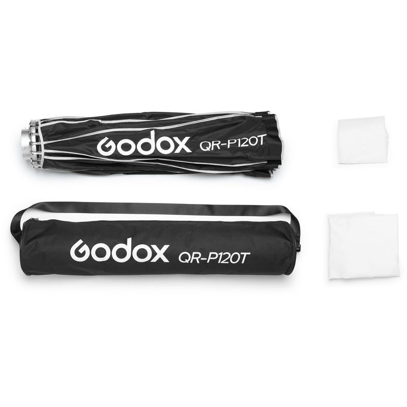 Godox-QR-P120T-Softbox-Parabolic-cu-Montaj-Rapid-pentru-Transmisiuni-Live.4