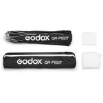 GodoxQRP150TSoftboxParaboliccuMontajRapidpentruTransmisiuniLive