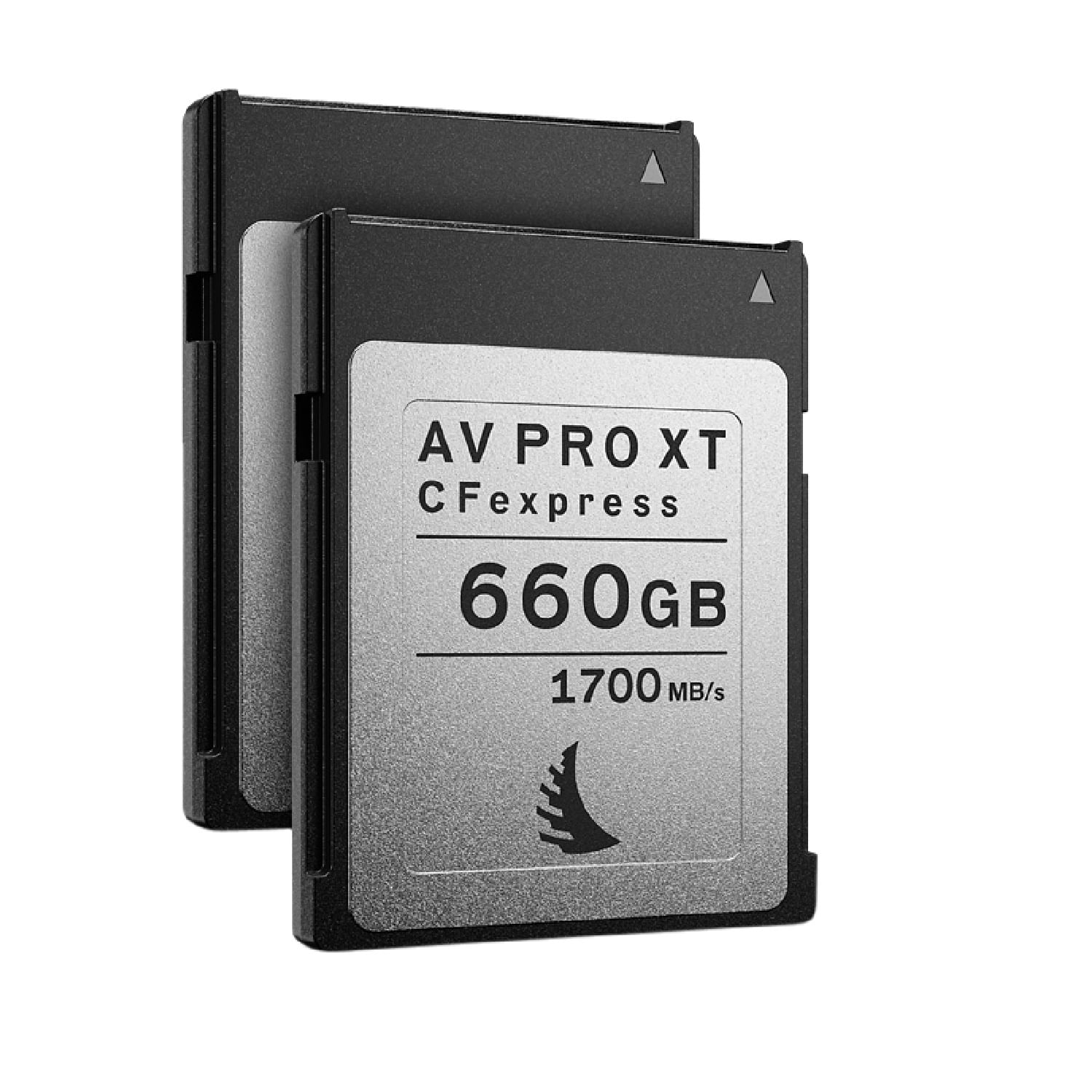 Angelbird Carduri de Memorie 660GB CFexpress AV PRO XT R1700 Compatibile cu Canon EOS C300 MK3 si C500 MK2  Kit 2 Bucati Angelbird Carduri de Memorie