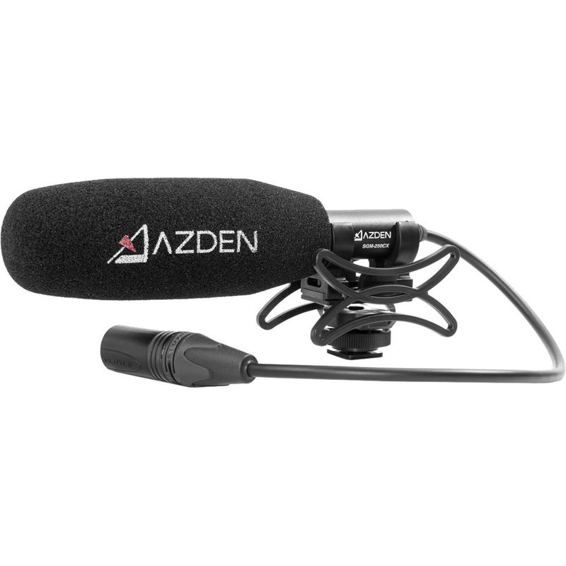 AzdenSGM250CXMicrofonShotgunXLRPatina