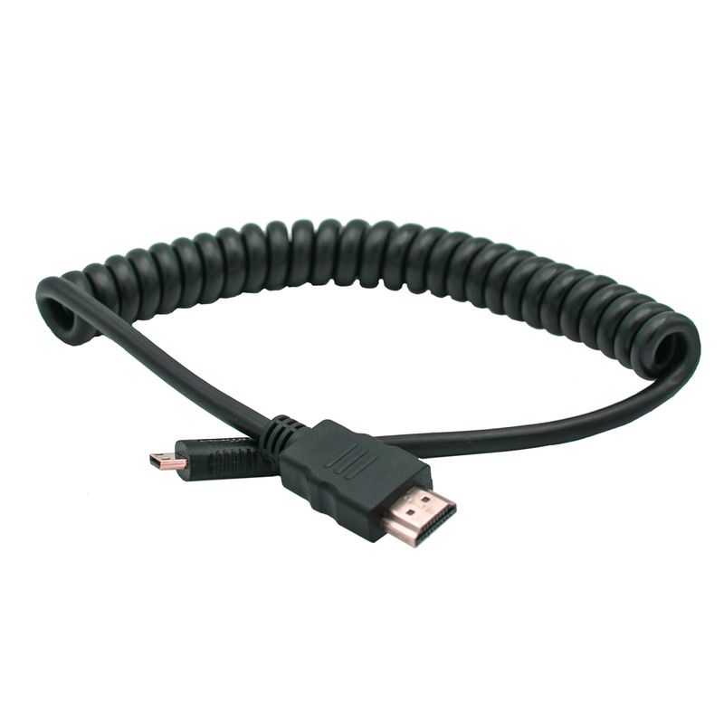 Caruba-Cablu-Spiralat-HDMI-Micro-la-HDMI-40cm