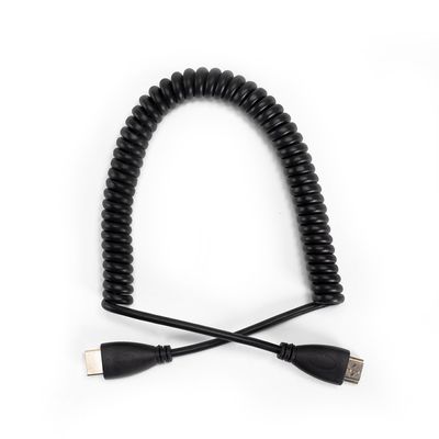 Caruba Cablu Spiralat HDMI la HDMI 40cm