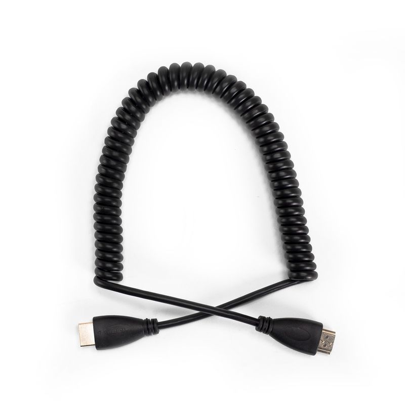 CarubaCabluSpiralatHDMIlaHDMI40cm