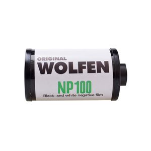 Original WOLFEN NP100 Negativ Alb/Negru 35mm 36exp